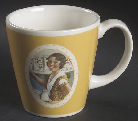 1920's Yellow Mug