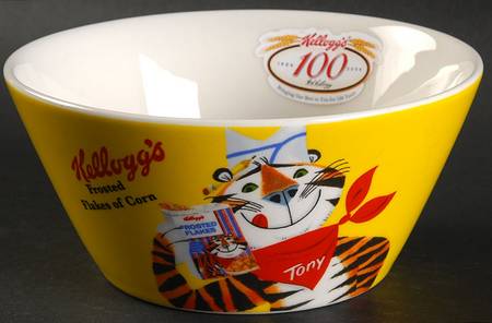Vintage Tony the Tiger Coupe Cereal Bowl