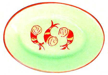 Under the Sea Canape Plate
