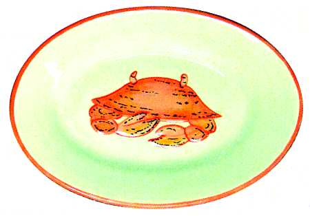 Under the Sea Canape Plate