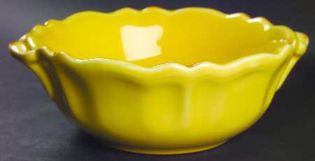 Tuscany Mustard Lugged Soup Bowl