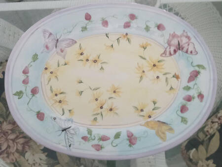 ZRI17 19" Oval Serving Platter