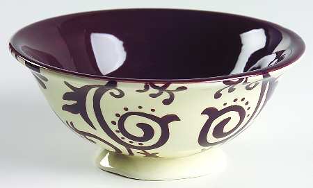 Victoria Chocolate Soup/Cereal Bowl