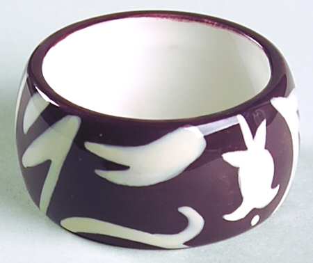 Victoria Chocolate Napkin Ring