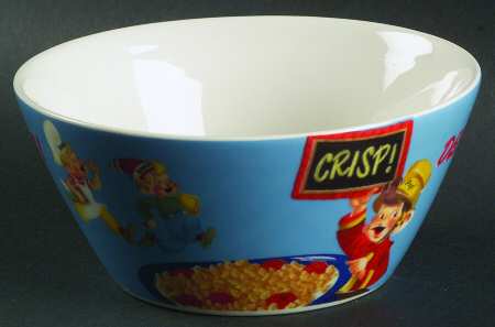 Rice Krispies Characters Coupe Cereal Bowl
