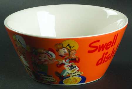 Rice Krispies Characters Coupe Cereal Bowl