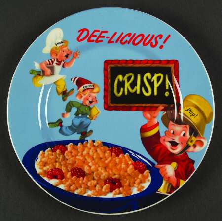 Rice Krispies Characters Toast Plate