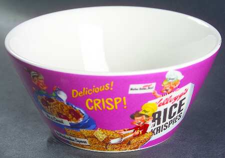 Rice Krispies Characters Coupe Cereal Bowl