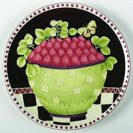 Classic Fruit Bowls Salad Plate