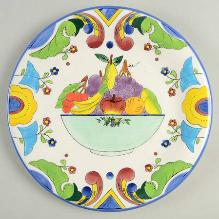 Avignon Fruit Dinner Plate