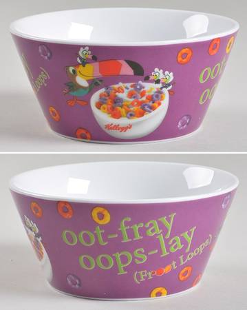 Froot Loops Coupe Cereal Bowl