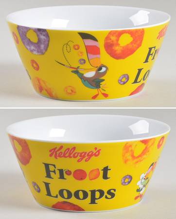 Froot Loops Coupe Cereal Bowl