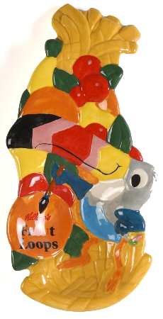 Froot Loops Spoon Rest/Holder (Holds 1 Spoon)