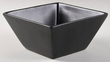 Java Black Square Soup/Cereal Bowl