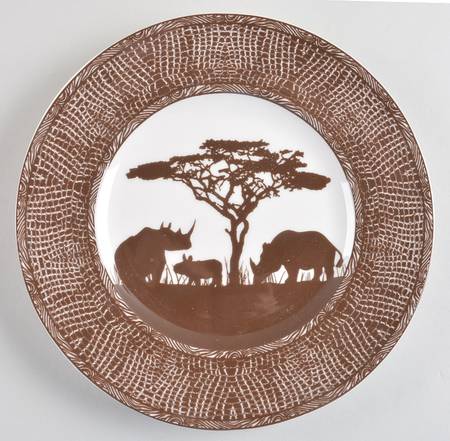 Safari Salad Plate