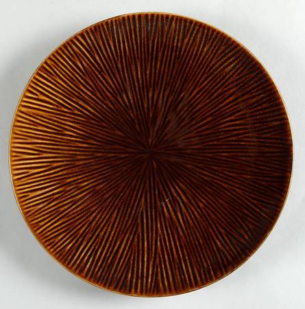 Sumatra Coffee (Dark Brown) Salad Plate