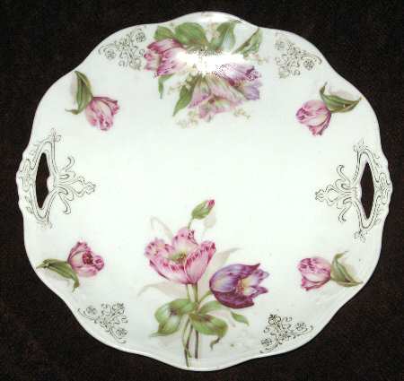 SCR348 Handled Cake Plate