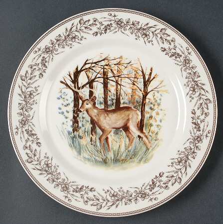 Wildlife Dinner Plate