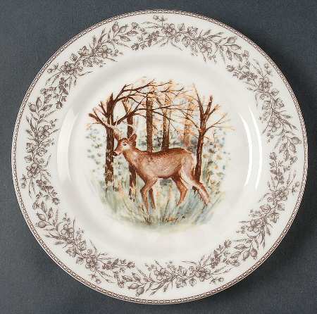 Wildlife Salad Plate