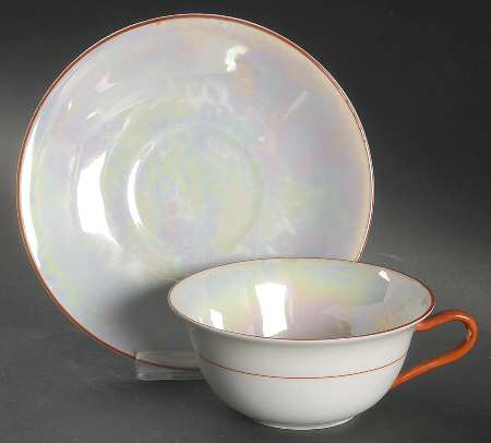 SCR358 Footed Cup & Saucer Set