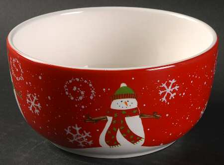 Simply Snowmen Soup/Cereal Bowl