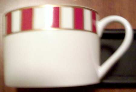 Martinique Red Flat Cup