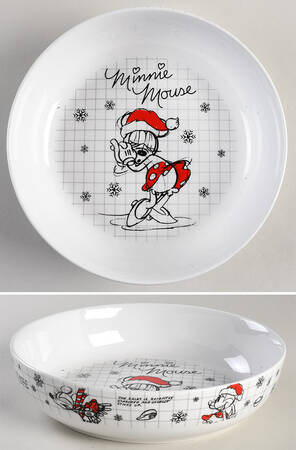 Christmas Sketchbook Individual Dinner Bowl