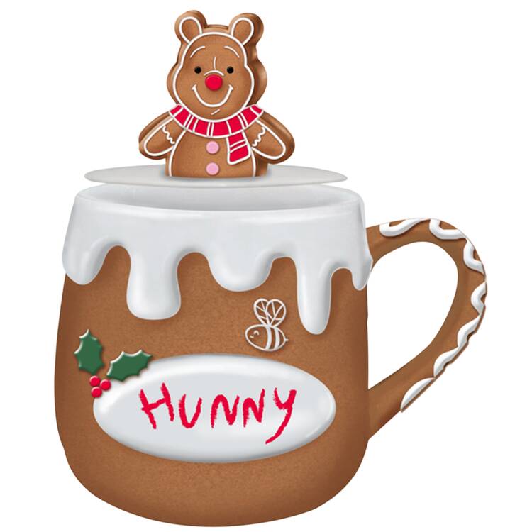 Winnie the Pooh (Figural) Figural Mug & Lid