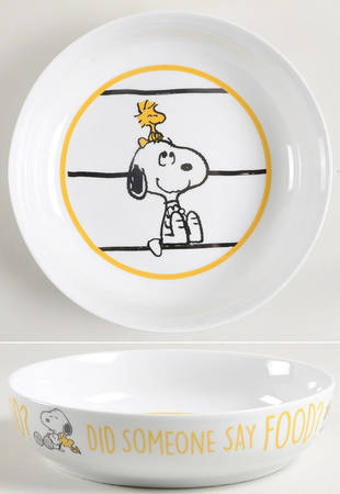 Peanuts Individual Dinner Bowl