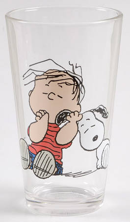 Peanuts 16 Oz Glassware Tumbler