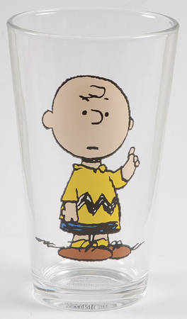 Peanuts 16 Oz Glassware Tumbler
