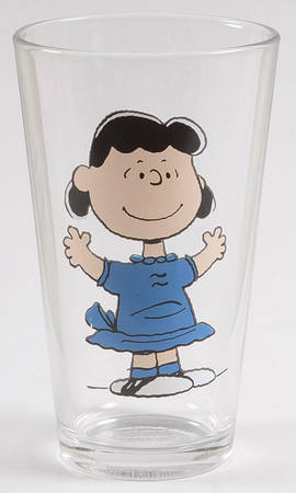 Peanuts 16 Oz Glassware Tumbler