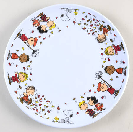 Peanuts Square Melamine Dinner Plate