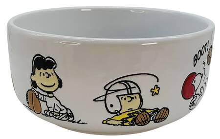 Peanuts 26 Oz Round Plastic Microwave Bowl & Vented Lid