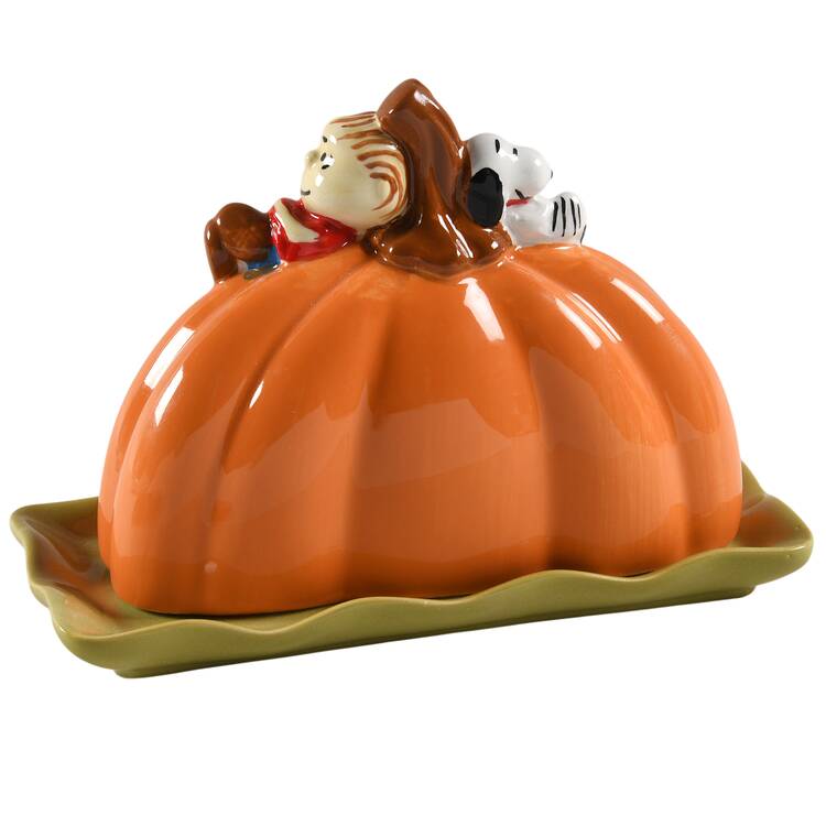Peanuts 1/4 Pound Figural Covered Butter