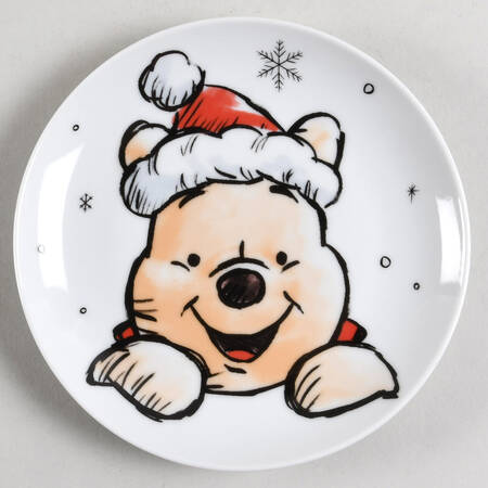 Pooh Christmas Appetizer Plate