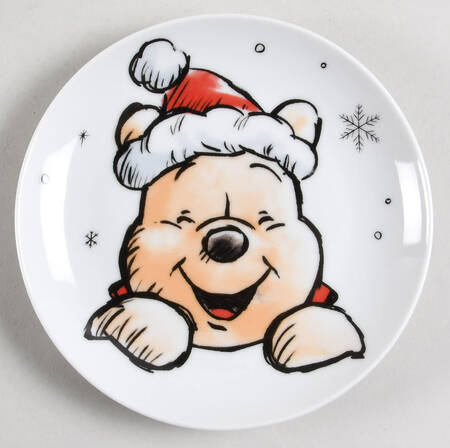 Pooh Christmas Appetizer Plate