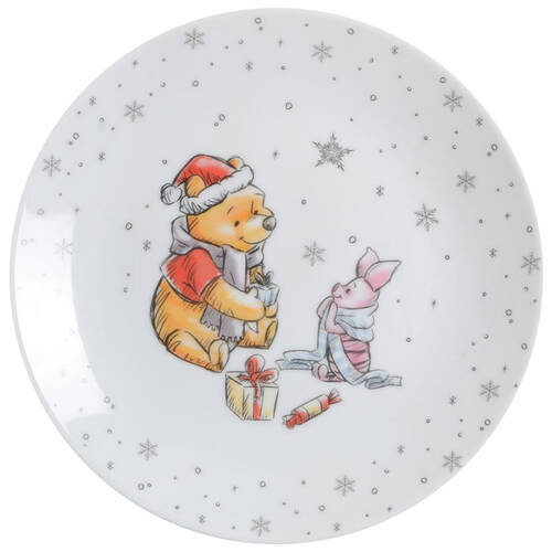 Pooh Christmas Salad Plate
