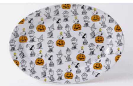 Peanuts Halloween 13" Oval Serving Platter
