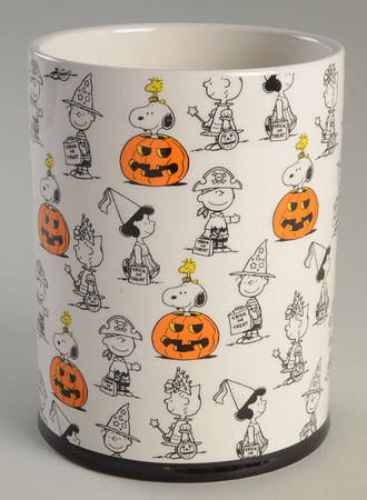 Peanuts Halloween Cookie Jar No Lid