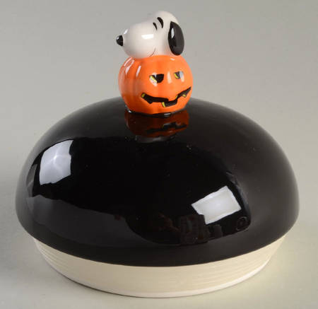 Peanuts Halloween Lid for Cookie Jar