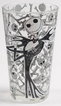 Nightmare Before Christmas 16 Oz Glassware Tumbler