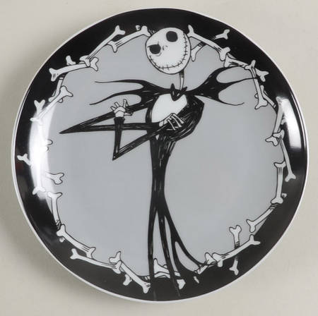 Nightmare Before Christmas Appetizer Plate
