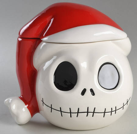 Nightmare Before Christmas Figural Cookie Jar & Lid