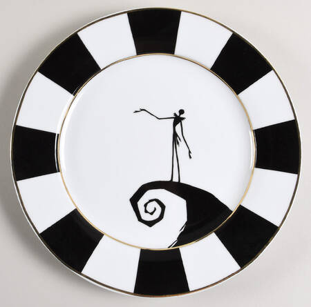 Nightmare Before Christmas Dinner Plate