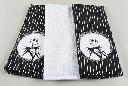Nightmare Before Christmas (Set of 3) Cloth Kitchen Towel (2 KITW1 & 1 KITW2)