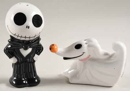 Nightmare Before Christmas Figural Salt and Pepper