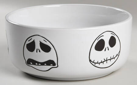 Nightmare Before Christmas 32 Oz Round Plastic Microwave Bowl No Vent Lid
