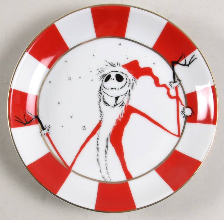 Nightmare Before Christmas Appetizer Plate