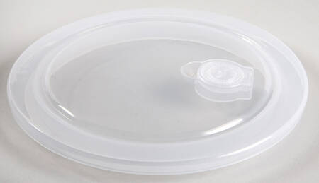 Stitch Vent Lid for 32 Oz Round Plastic Microwave Bowl